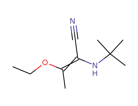 (Z)-2-tert-Butylamino-3-ethoxy-but-2-enenitrile