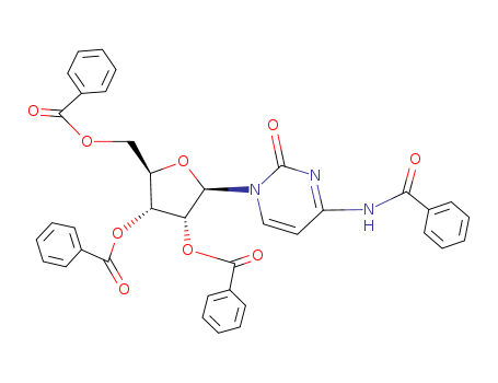Cytidine, N-benzoyl-,2',3',5'-tribenzoate (7CI,9CI) cas  23624-64-8