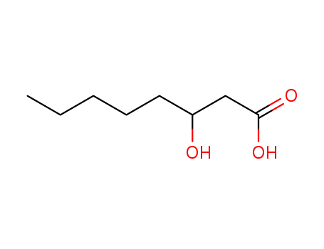 Molecular Structure of 14292-27-4 (3-HYDROXYOCTANOIC ACID)