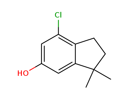 1H-Inden-5-ol,7-chloro-2,3-dihydro-3,3-dimethyl-