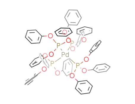 Molecular Structure of 22372-54-9 (tetrakis(triphenyl phosphite)palladium<sup>(0)</sup>)