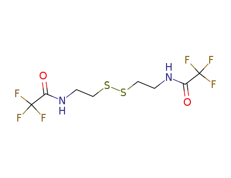 Molecular Structure of 118042-46-9 (N,N'-Bis(trifluoroacetyl)cystamine)