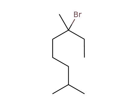 Molecular Structure of 1142814-79-6 (3-bromo-3,7-dimethyloctane)
