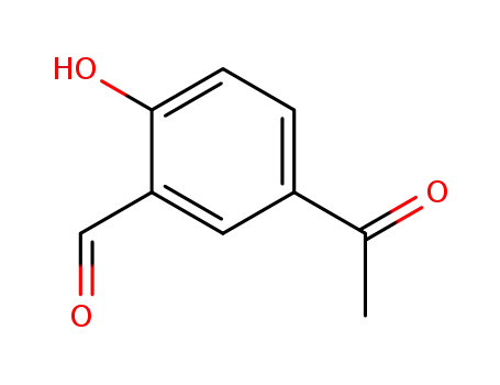 Molecular Structure of 68840-08-4 (5-Acetylsalicylaldehyde)
