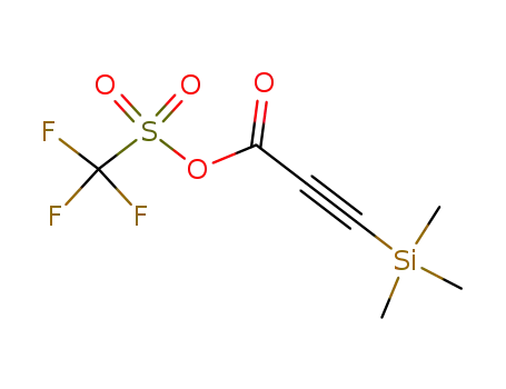 Molecular Structure of 1026856-11-0 (TMS-propynoyl triflate)