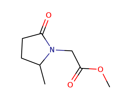 1-Pyrrolidineaceticacid, 2-methyl-5-oxo-, methyl ester