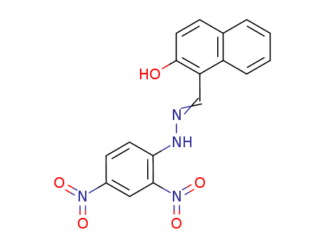 1-Naphthalenecarboxaldehyde,2-hydroxy-, 2-(2,4-dinitrophenyl)hydrazone cas  17189-85-4