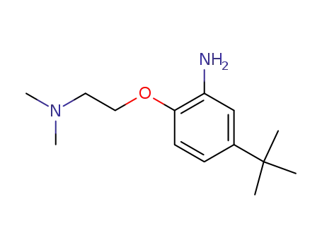 Benzenamine, 2-[2-(dimethylamino)ethoxy]-5-(1,1-dimethylethyl)-