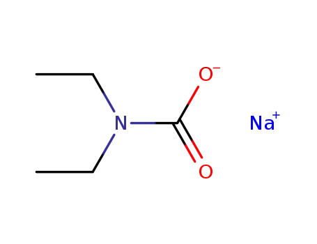 Molecular Structure of 18869-61-9 (Carbamic acid, diethyl-, sodium salt)