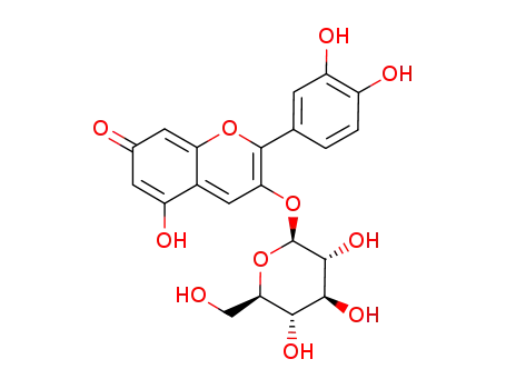 Molecular Structure of 1178870-99-9 (cyanidin 3-glucoside)
