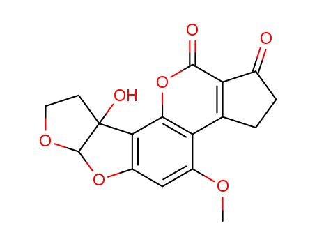 Cyclopenta[c]furo[3',2':4,5]furo[2,3-h][1]benzopyran-1,11-dione,2,3,6a,8,9,9a-hexahydro-9a-hydroxy-4-methoxy-