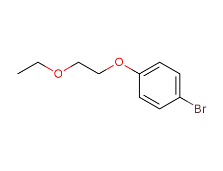 Molecular Structure of 39255-20-4 (1-(4'-Bromophenoxy)-1-ethoxyethane)