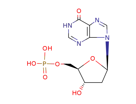 Molecular Structure of 3393-18-8 (2'-deoxyinosine 5'-monophosphate)