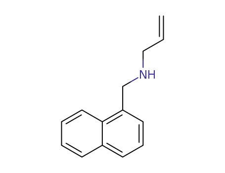 Molecular Structure of 134275-02-8 (N-(naphthalen-1-ylmethyl)prop-2-en-1-amine)