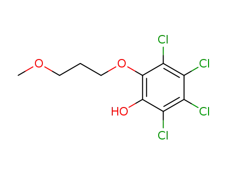 2,3,4,5-Tetrachlor-6-(3-methoxypropoxy)phenol