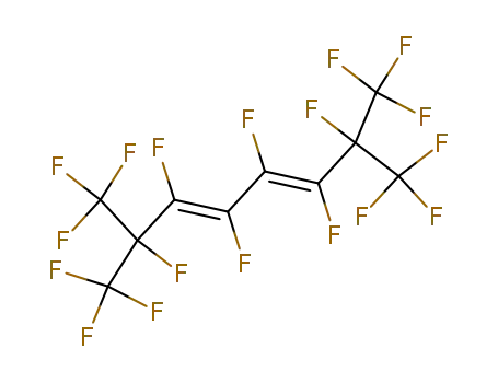 Molecular Structure of 125042-86-6 ((3E,5E)-1,1,1,2,3,4,5,6,7,8,8,8-Dodecafluoro-2,7-bis-trifluoromethyl-octa-3,5-diene)