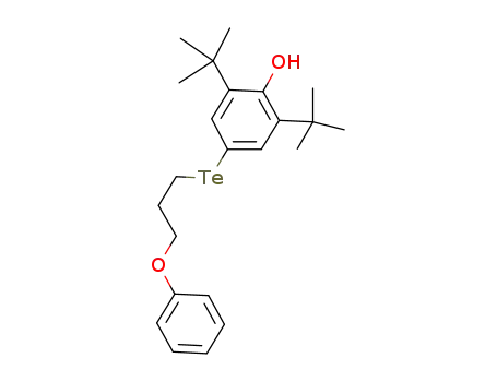 3,5-di-tert-butyl-4-hydroxyphenyl 3-phenoxypropyl telluride