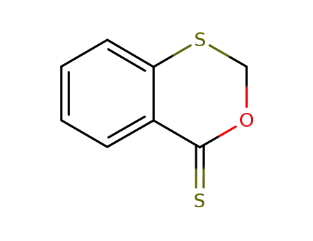 Molecular Structure of 77586-85-7 (4H-3,1-benzoxathiin-4-thione)