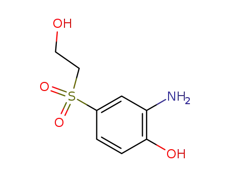 2-Amino-4-[(2-hydroxyethyl)sulphonyl]phenol