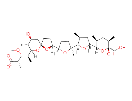 monensin<sup>(1-)</sup> ion