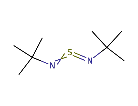 Molecular Structure of 2056-74-8 (Sulfur diimide, bis(1,1-dimethylethyl)-)