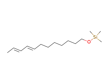 Molecular Structure of 38568-98-8 ((8E,10E)-8,10-dodecadien-1-oxytrimethylsilane)