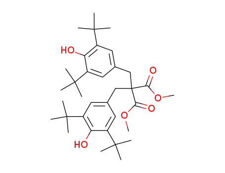 Dimethyl bis((3,5-bis(1,1-dimethylethyl)-4-hydroxyphenyl)methyl)malonate
