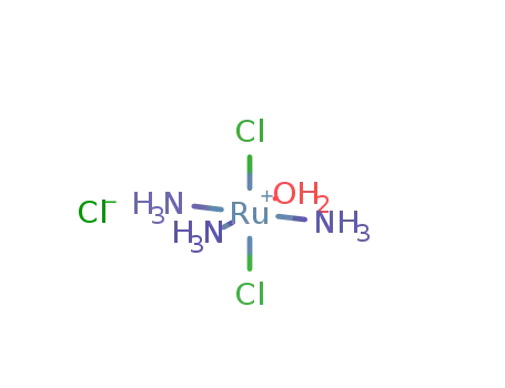 {RuCl<sub>2</sub>H<sub>2</sub>O(NH<sub>3</sub>)3}<sup>(1+)</sup>*Cl<sup>(1-)</sup>={RuCl<sub>2</sub>H<sub>2</sub>O(NH<sub>3</sub>)3}Cl