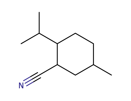 5-Methyl-2-(propan-2-yl)cyclohexane-1-carbonitrile