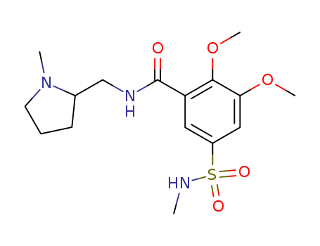 Benzamide,2,3-dimethoxy-5-[(methylamino)sulfonyl]-N-[(1-methyl-2-pyrrolidinyl)methyl]-