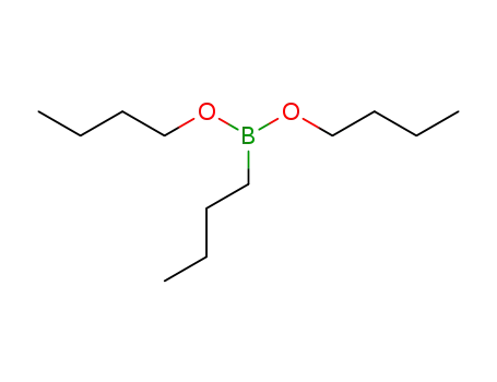 Molecular Structure of 3027-58-5 (boronic acid, B-butyl-, dibutyl ester)