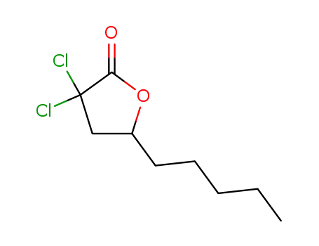3,3-디클로로디히드로-5-펜틸푸란-2(3H)-온