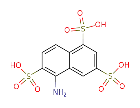Molecular Structure of 67900-43-0 (5-aminonaphthalene-1,3,6-trisulfonic acid)