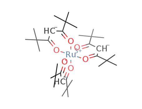 Molecular Structure of 38625-54-6 (RU(TMHD)3)