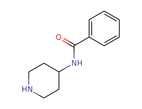 Molecular Structure of 33953-37-6 (N-PIPERIDIN-4-YL-BENZAMIDE)