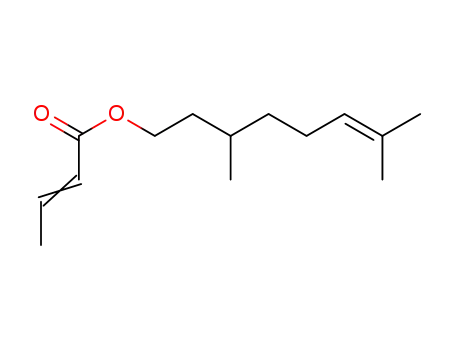 2-ブテン酸3,7-ジメチル-6-オクテン-1-イル
