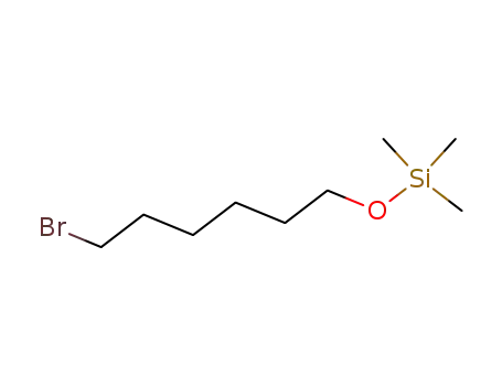 Molecular Structure of 26306-00-3 ([(6-Bromohexyl)oxy]trimethylsilane)