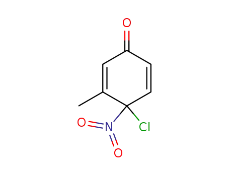 4-Chloro-3-methyl-4-nitro-cyclohexa-2,5-dienone