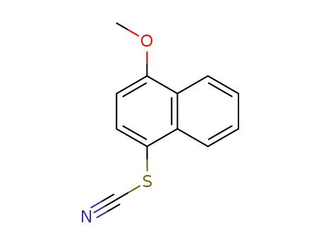 Thiocyanic acid, 4-methoxy-1-naphthalenyl ester