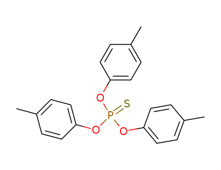 Phosphorothioic acid,O,O,O-tris(4-methylphenyl) ester
