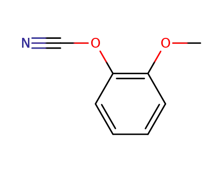 Molecular Structure of 1125-91-3 (Cyanic acid, 2-methoxyphenyl ester)
