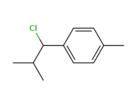 Benzene,1-(1-chloro-2-methylpropyl)-4-methyl-