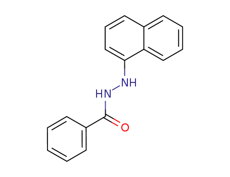 Molecular Structure of 71274-76-5 (Benzoic acid, 2-(1-naphthalenyl)hydrazide)