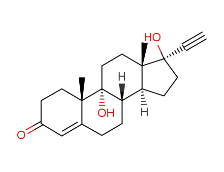 17-Ethynyl-9,17-dihydroxyandrost-4-en-3-one