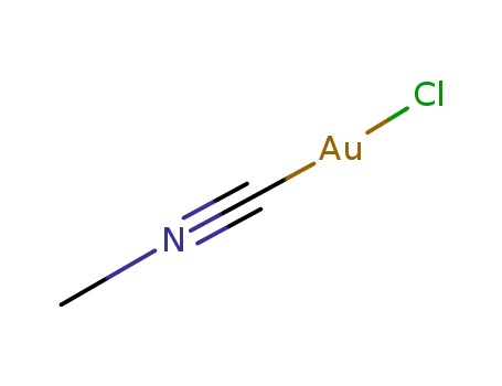 Molecular Structure of 37131-30-9 (Gold, chloro(isocyanomethane)-)