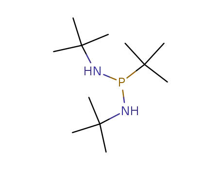 Molecular Structure of 228703-72-8 ((CH<sub>3</sub>)3CP[HNC(CH<sub>3</sub>)3]2)