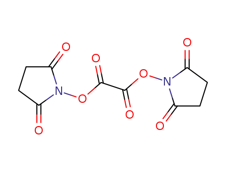 Molecular Structure of 57296-03-4 (DI(N-SUCCINIMIDYL) OXALATE)