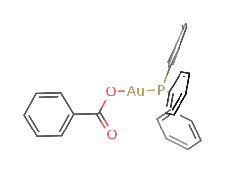 (triphenylphosphine)gold(I) benzoate