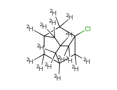 Molecular Structure of 352431-55-1 (1-CHLOROADAMANTANE-D15)