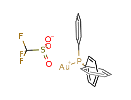 Triphenylphosphinegold(I) trifluoromethane sulfonate